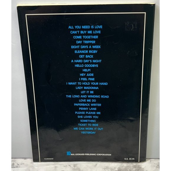 The Best Of The Beatles 25 Greatest Hits Songbook Sheet Music Piano Vocal Guitar - Picture 4 of 7